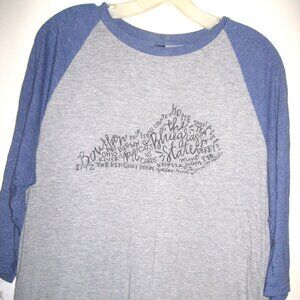 T-Shirt Large 3/4 sleeve Kentucky